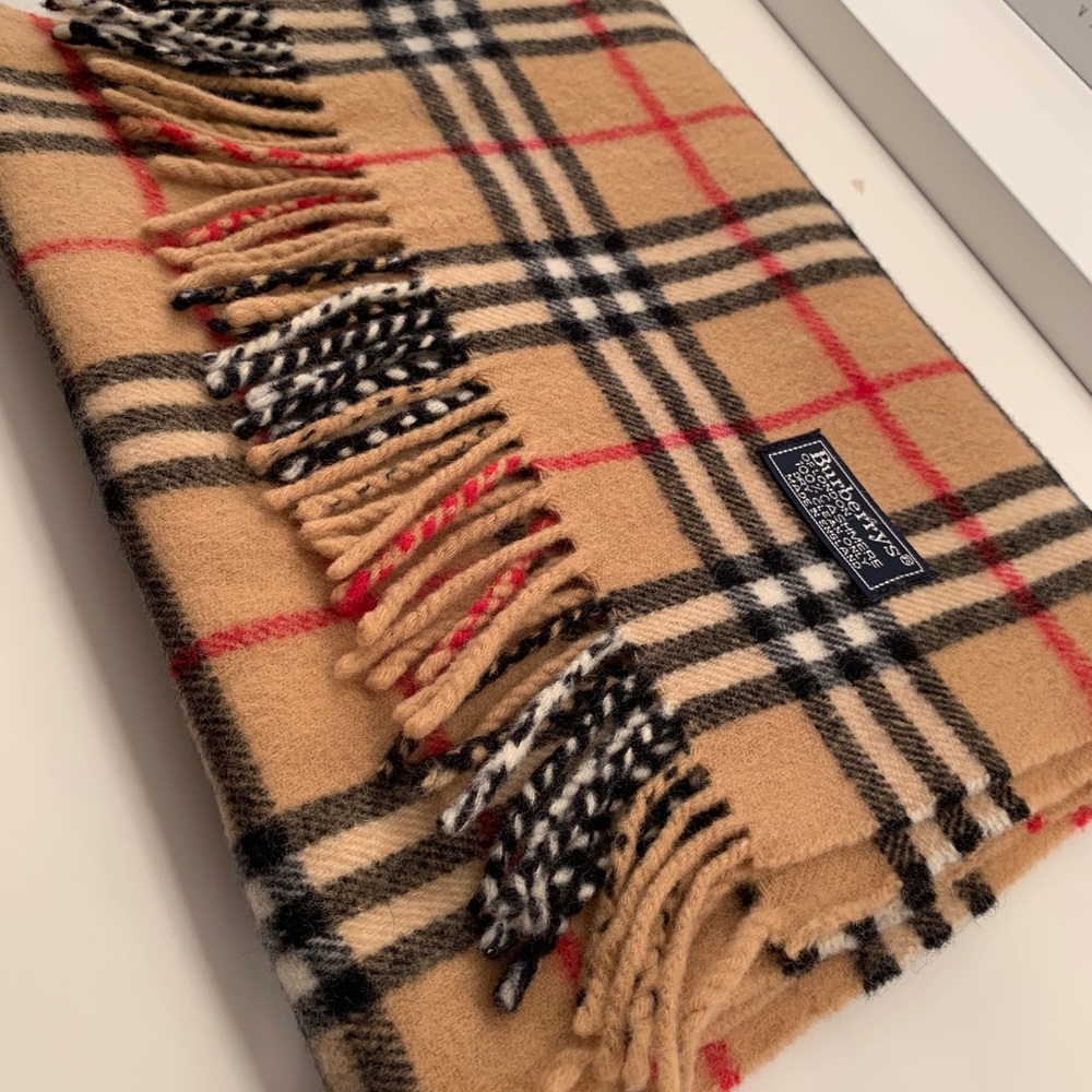 Burberrys Cashmere Scarf